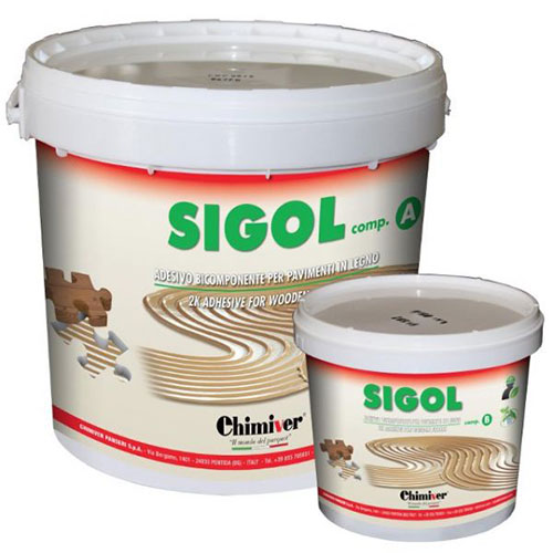 Клей паркетный двухкомпонентный Chimiver Sigol 2К 10 кг
